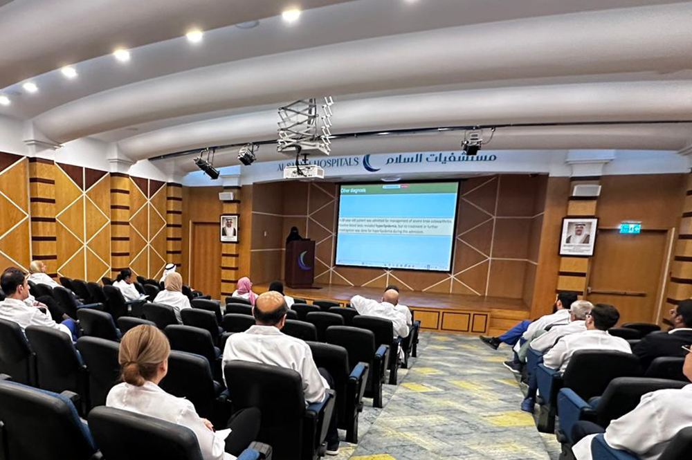 جلسة تدريبية حول نظام ICD-10-CM لأطباء مستشفيات السلام