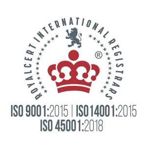 Royalcert iso logo