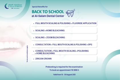 Back to school dental en offer