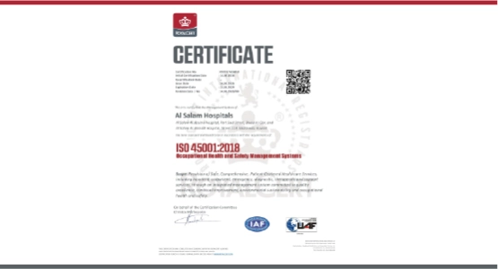 ISO 45001:2018 Certification – Occupational Health & Safety Management System