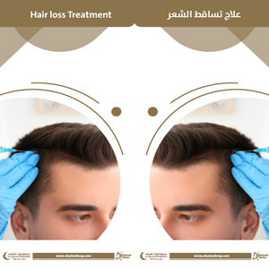 علاج تساقط الشعر